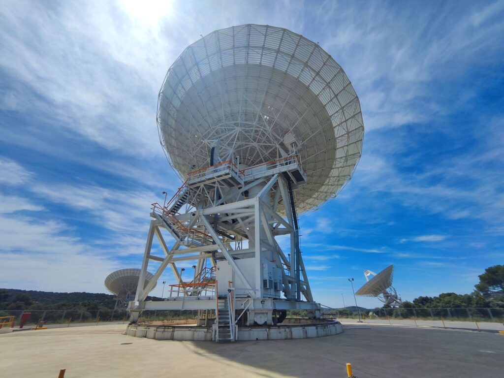 Antena de 34 metros del Complejo de Comunicaciones de Espacio Profundo de Madrid (MDSCC), NASA