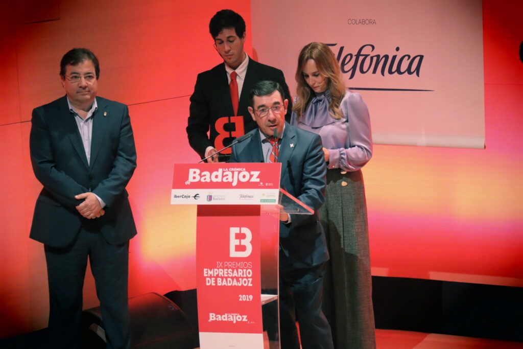 Entrega premio Empresario Badajoz a Secoex